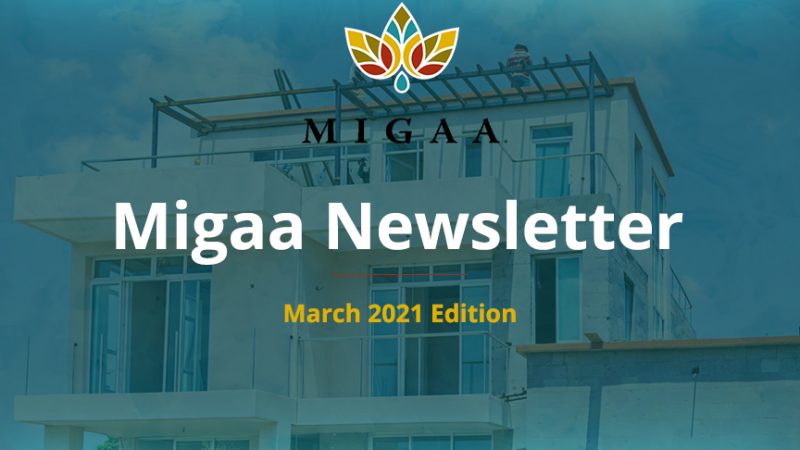 Migaa Newsletter - March 2021 Edition