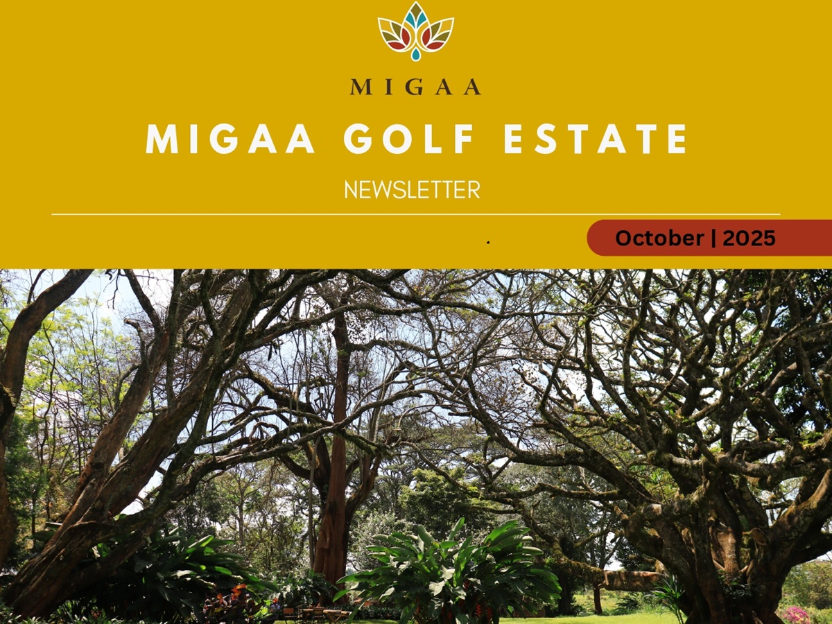 Migaa Golf Estate Newsletter – October 2025